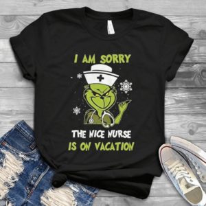 Nurse GrinchThe Nice Nurse Is On Vacation Shirt  Unisex Handmade Shirt_compressed