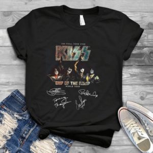 Official Kiss Band T-shirt End Of The Road Farewell Tour 2019 Trending Handmade Shirt_compressed
