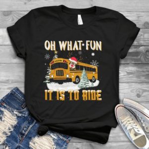 Oh What Fun It Is To Ride Reindeer Merry Christmas Shirt Handmade Shirt