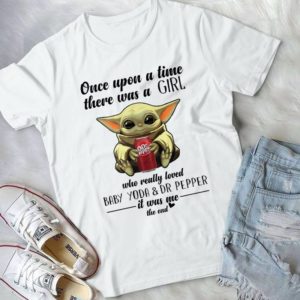 Once Upon A Time There Was A Girl Who Really Loved Baby Yoda Handmade Shirt