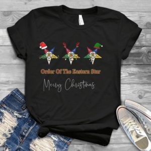 Order Of The Eastern Star Merry Christmas Handmade Shirt