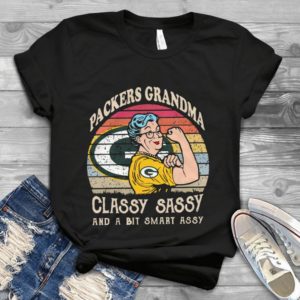Packers Grandma Classsy Sassy And A Bit Smart Assy Handmade Shirt