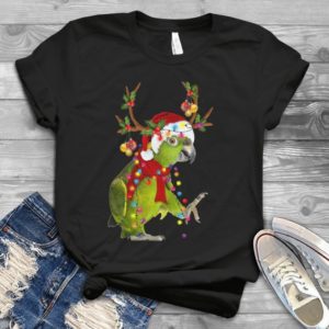 Parot Merry Christmas For Everyone Handmade Shirt