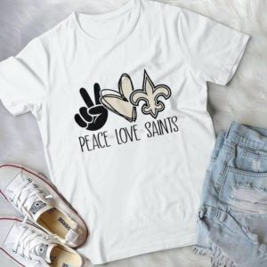 Peace Love Saints Classic Symbols Handmade Shirt