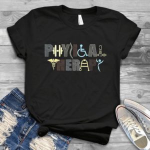 Physical Therapy Vintage Style - Medical Theraphy Heart Valentines Day Best Unisex T- Shirt