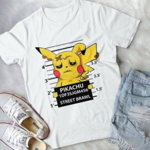 Pikachu 1DF3SJGM456 Street Brawl Handmade Shirt