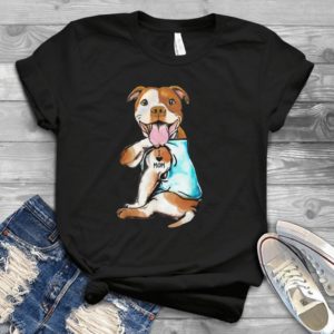 Pitbull Dog Lover Pitbull Mom I Love My Dog Mom Funny Handmade Shirt