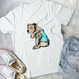Pitbull Dog Lovers Pitbull Mom I Love My Dog Mom Funny Handmade Shirt