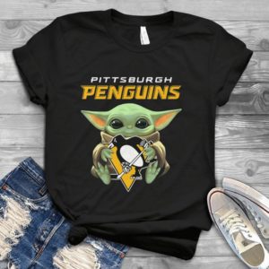 Pittsburgh Penguins And Baby Yoda Handmade Shirt