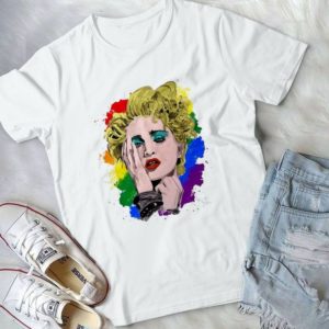 Pride Madooonna Colorful Color Handmade Shirt