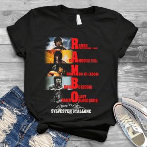 Rambo 1982-2019 Sylvester Stallone Trending Handmade Shirt