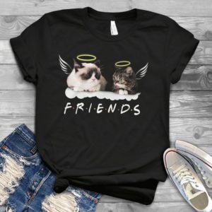 Rest In Peace Cat Friends Grumpy Cat With Cute Cat Handmade Shirt