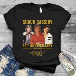 Shaun Cassidy 44th Anniversary 1976-2020 Handmade Shirt