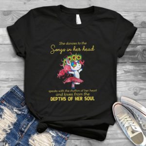 She Dance To The Songs In Her Head Handmade Shirt