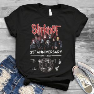 Slipknott 25th Anniversary 1995-2020 Signatures Handmade Shirt
