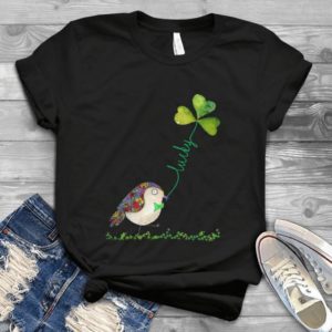 St Patriiiicks Day Gift- Bird Lucky Shamrock Birthday Gift Best Unisex T- Shirt