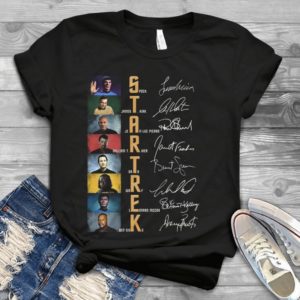Star Trek Characters Movie Signature Trending Handmade Shirt