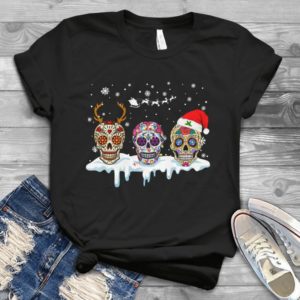 Tattood Skull Merry Christmas To All Handmade Shirt