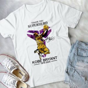 Thank You Superhero KB 24 Basketball Player Handmade Shirt
