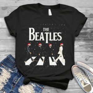 The Beatles The Abbey Road Merry Christmas Handmade Shirt