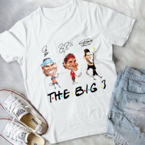 The Big Three Tennis Players Handmade Shirt