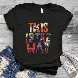 The Mandalorians This Is The Way Spirit Portrait Helmet Sticker Handmade Shirt