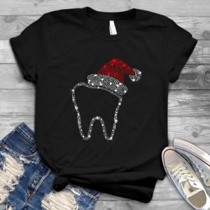 Tooth Santa Glitter Christmas - Shirt T-Shirt Funny - Gift Shirt - Best Shirt - Handmade Shirt