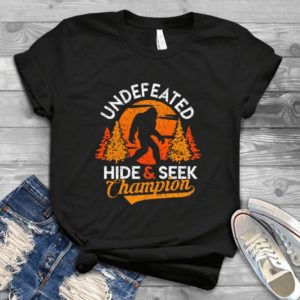 Undefeated Hide And Seek Champion Bigfoot Retro Handmade Shirt