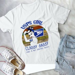 Usps Girl Classy Sassy And A Bit Smart Assy Handmade Shirt