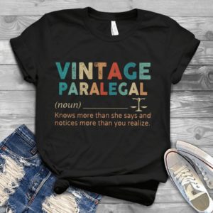 Vintage Paralegal Knows More Than She Says And Notices Handmade Shirt