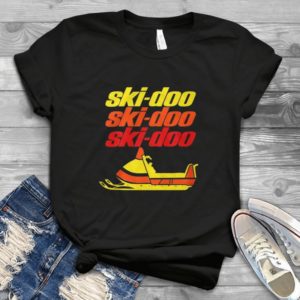 Vintage Ski Doo Snowmobiles Premi Handmade Shirt