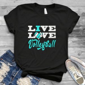 Volleyball Hoodie Live Love Light  Handmade Shirt