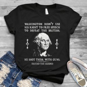 Washington Didn't Use His Right To Free Speech To Defeat The British Handmade Shirt