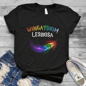 Wingaydium Lesbiosa Feathers Classic Handmade Shirt
