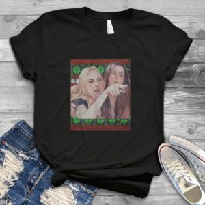 Woman Yelling At A Cat Ugly Christmas Handmade Shirt