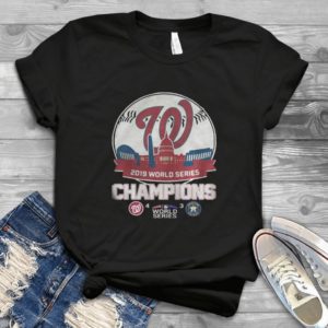 World Series 2019 Baseball Washington Nationals 4 3 Handmade Shirt