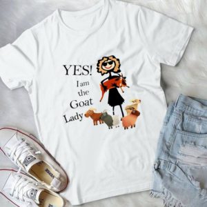 Yes I Am The Goat Lady Handmade Shirt