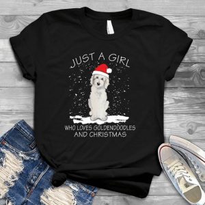 A Girl Love Goldendoodle And Christmas Dog Lover Gift Dog Lover Gift, Goldendoodle Christmas , Goldendoodle Mom, Goldendoodle Gift
