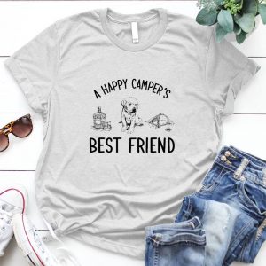 A Happy Campers Best Friend Birthday Gift Happy Camper Shirt , Camping Gift, Gift For Camper