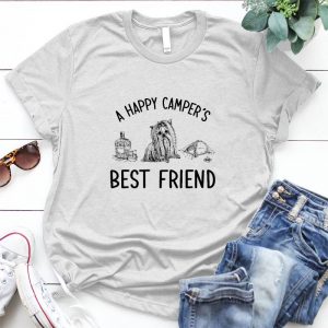 A Happy Campers Best Friend Birthday Gift Happy Camper Shirt , Camping Gift, Gift For Camper, Best Friend Gift, Birthday Gift For Mom, Summer