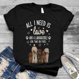All I Need Is Love And A Labradoodle Dog Lover Gift Cute Dog, Dog Lover, Animal, Labradoodle