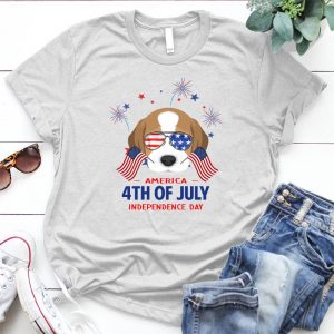 America - 4th Of July Independence Day Declaration Of Independence July Independence Day, Cute Dog Art,