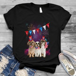 American Dogs Dog Image Party With Dogs, Dogs And American Flags, Independence Day With Puppies