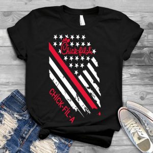 American Flag Chick-fil-a Logo Chick-fil-a Love, I Love Chick Fil A, Chick Fil-a Tee
