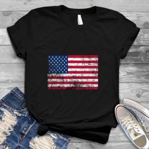 American Flag Graphic America Shirt, America Girl, Usa Flag