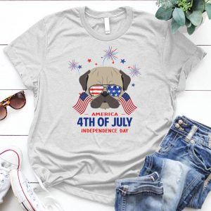 American Independence Day Pug Image 4th Of July, American Independance Day