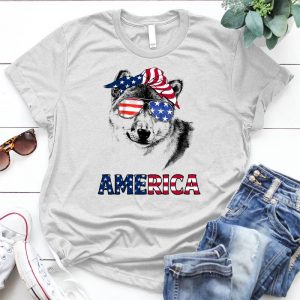 American Shiba Inu Shiba Inu Image Shiba Inu With America, Cool Shiba Inu, Shiba Inu Wears Glasses