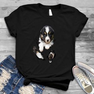 Australian Shepherd Pocket Cute Gift For Dog Lover Cute Puppy In Pocket, Cute Animal, Best Present For Dog Lover, Cute Gift For Dog Lover