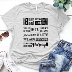 Babe I Feel Like You're More Than Husband Gift For Husband, Family Quote Gift For Husband, Family Quote, Best Gift For Husband, Meaningful Present For Man