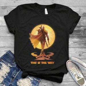 Baby Yoda And The Mandalorian This Is The Way  Star War Trending Handmade Shirt
